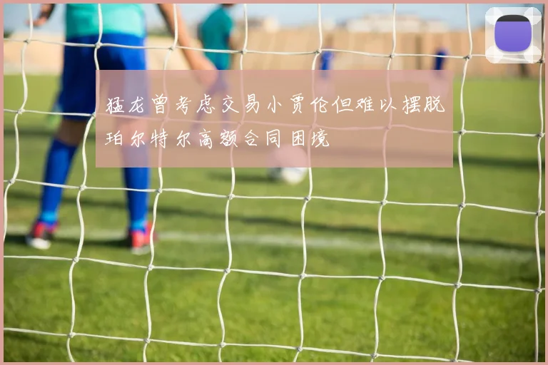 猛龙曾考虑交易小贾伦但难以摆脱珀尔特尔高额合同困境